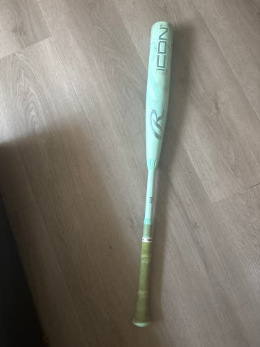 2026 Rawlings Icon Composite BBCOR Certified Bat (-3) 30 oz 33" (Used)