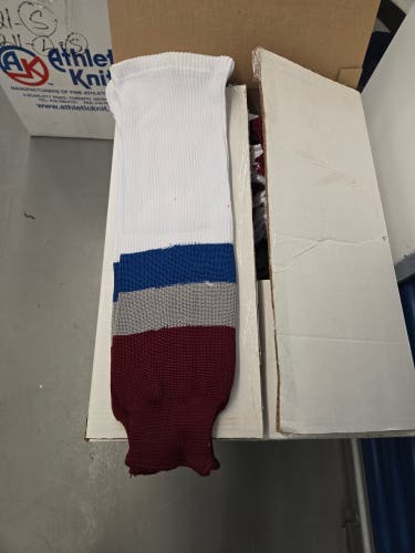 Avalanche colours Athletic Knit Socks (New) Medium size 26"available