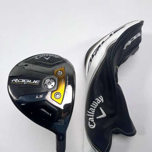 Callaway Rogue ST LS 3 Fairway Wood 15* Tensei Blue AV Series Xlink Stiff RH HC