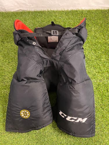 CCM HP45 Pro Stock Hockey Pants | Senior Medium Boston Bruins (+1)