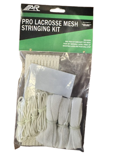 A&R Sports MLL Pro Mesh String Kit – Lacrosse Stick Stringing Kit (New)