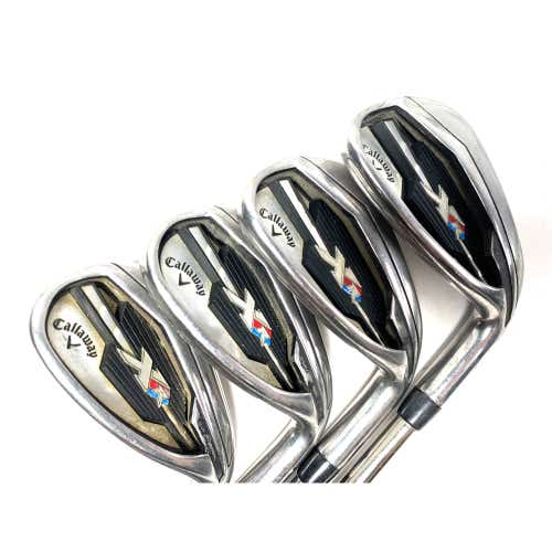 Callaway XR Iron Set 8-PW+AW 2* Up UST Mamiya Recoil 660 F2 Senior RH