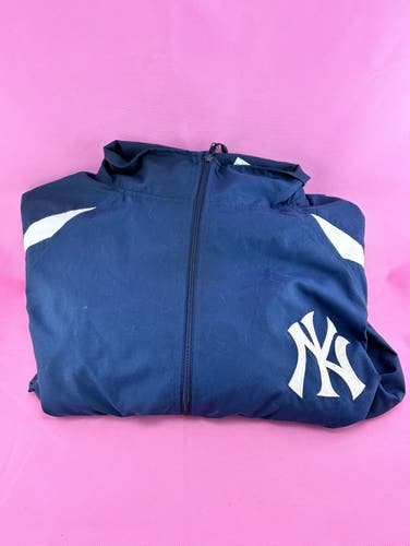 Majestic New York Yankees Baseball Jacket Windbreaker 2X (XXL)