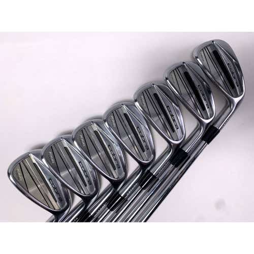 Cobra KING Tour 2023 Iron Set 4-PW Dynamic Gold X100 Tour Issue Extra Stiff RH
