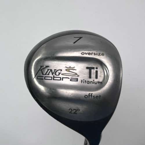 Cobra King Cobra Titanium Offset 7 Fairway Wood 21* King Cobra Senior RH
