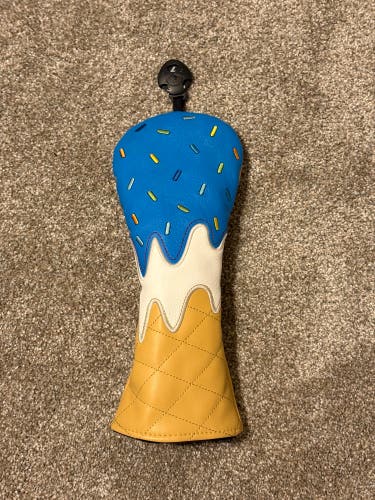 Ice Cream Fairway Wood Head Cover