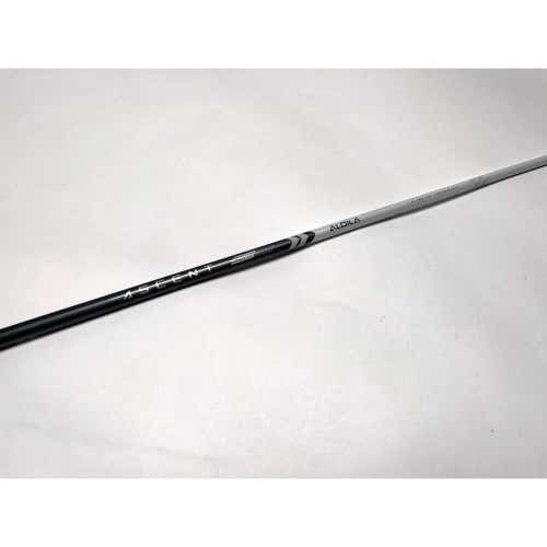 Aldila Ascent White 50HY 50g Regular Graphite Hybrid Shaft 39" -Titleist