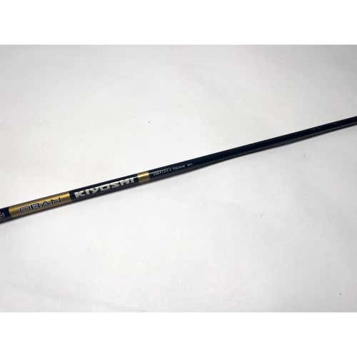 OBAN Kiyoshi Black 05 75g Extra Stiff Fairway Wood Shaft 41.5"-Taylormade