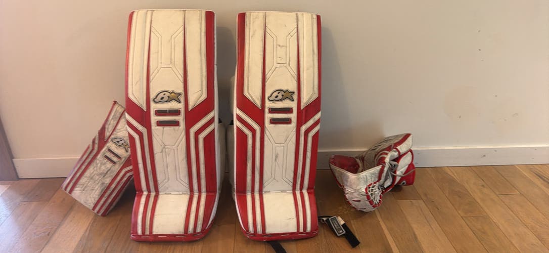 27" Brian's Optik x3 Regular Goalie Full Set (Used)