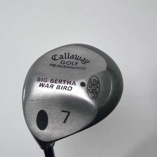 LEFTY Callaway Heavenwood Big Bertha Warbird 7 Fairway 21* RCH Senior LH