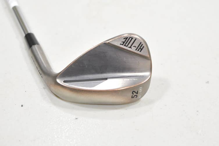 TaylorMade Milled Grind Hi-Toe 4 52*-09 Wedge DG 115g Wedge Flex Steel #227911