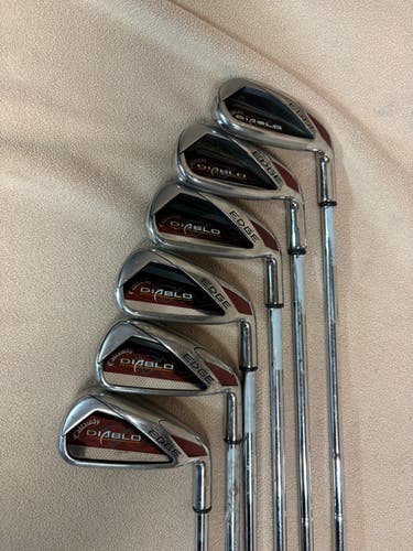 Men's Callaway Diablo Edge Right Handed Iron Set Uniflex (Used)