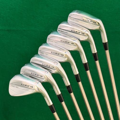 Cobra King Forged Tec ONE '25 5-GW Iron Set AeroTech SteelFiber fc 90 F3 Regular