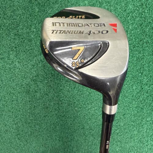 Top Flite Intimidator Titanium 400 #7 Fairway Wood MRH Stiff Flex Graphite Shaft