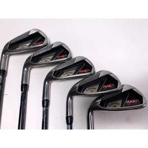 LEFTY Callaway Razr X Iron Set 5-9 Regular 75g LH
