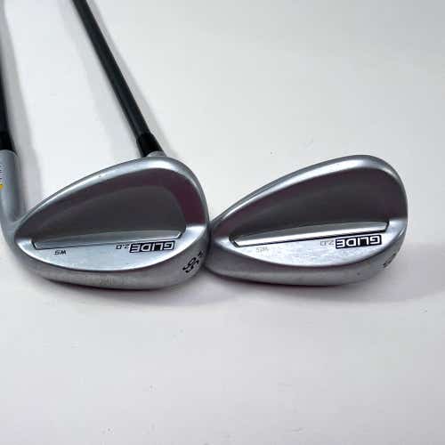 Ping Glide 2.0 Wedge Set 56* 14 | 60* 14 CFS 70 70g Regular Graphite Mens RH