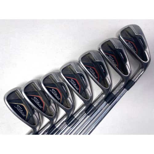 Titleist 712 AP1 Iron Set 4-PW+GW Dynalite Gold XP R300 Regular RH No 8 iron