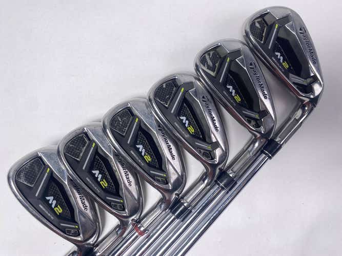 TaylorMade M2 19 Iron Set 6-PW+AW Dynamic Gold R300 Regular RH