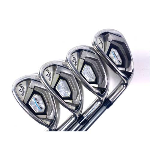 Callaway Rogue Iron Set 7-PW Aldila Synergy 60g Stiff Graphite Mens RH