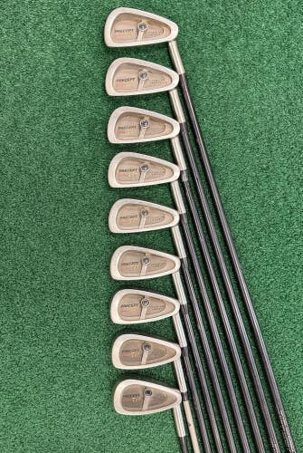 Bridgestone Precept Extra Ti+ Titanium Iron Set 3-9+AW+SW RH Stiff Flex Graphite