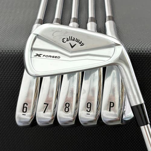 CALLAWAY X FORGED 2025 IRON SET 5-P