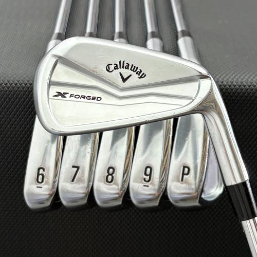 CALLAWAY X FORGED 2025 IRON SET 5-P
