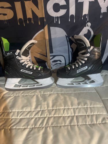Black 2021 Bauer X-LS Hockey Skates Regular Width Size 3 (Used)