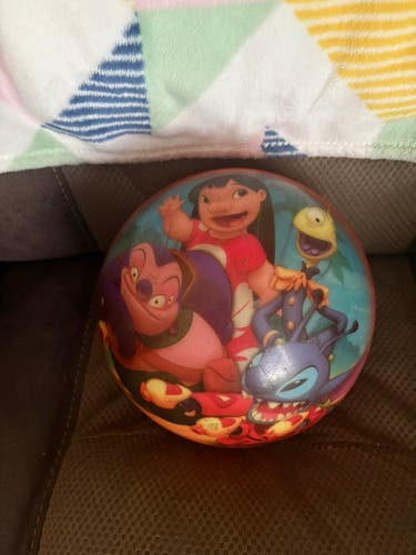 Vintage Disney Lilo & Stitch Rare Bowling Ball With Bag Size 10