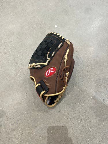 Brown Rawlings Mark of a Pro RH Pitcher's Baseball Glove 12.5" (Used)