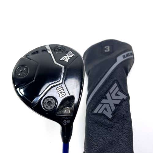 PXG 0311 Black OPS 3 Fairway Wood 15* Denali Blue 5.5 60g Regular RH HC