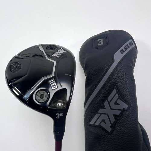 PXG 0311 Black OPS 3 Fairway Wood 15* Denali Red 5.5 60g Regular RH HC