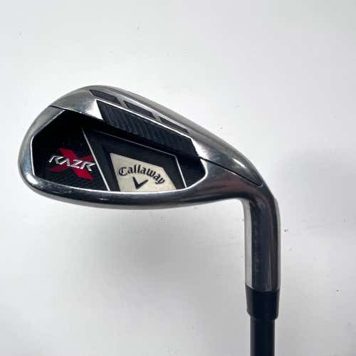 Callaway Razr X Approach Wedge AW RAZR X 65g Senior Graphite Mens RH