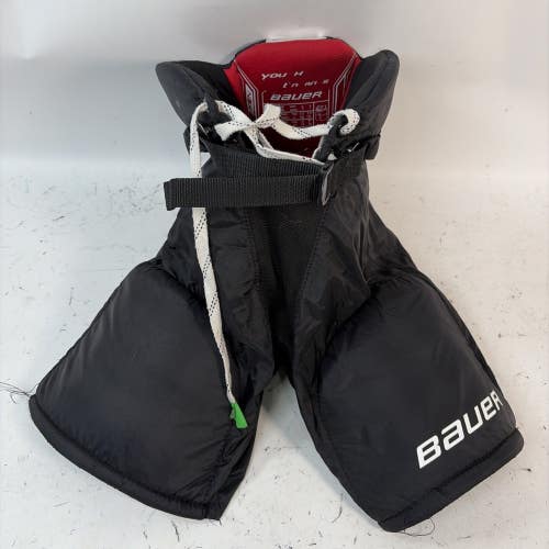 Bauer NSX Hockey Pants, Black, Youth Medium