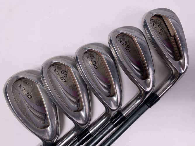 XXIO Eleven Ladies Iron Set 7-PW+AW Accra 50i Regular Graphite Mens RH