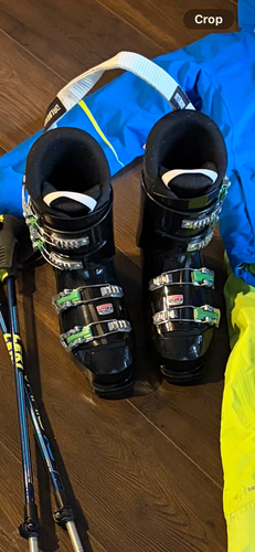 Mondo 25 & 25.5 Kid's Dalbello All Mountain Green Menace 4.0 Ski Boots