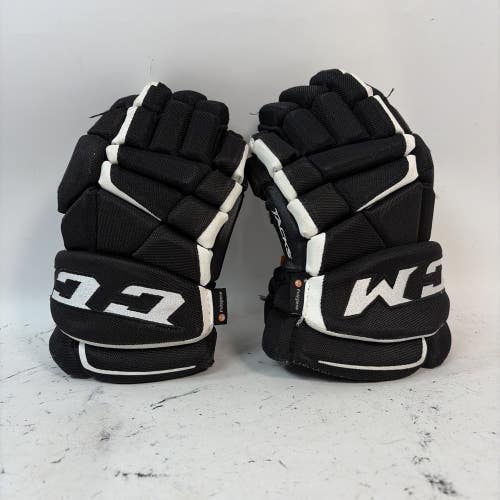 CCM Tacks 9080 Hockey Gloves, Black, 11"