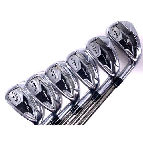 Callaway Apex 19 Iron Set 5-PW UST Mamiya Recoil ZT9 460 F3 Regular RH
