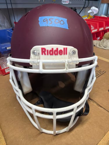 USED RIDDELL SPEED ICON ADULT HELMET - XL - FLAT MAROON