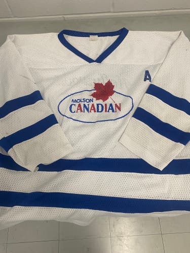 SET of 10 White XL Men's Jersey (Used)