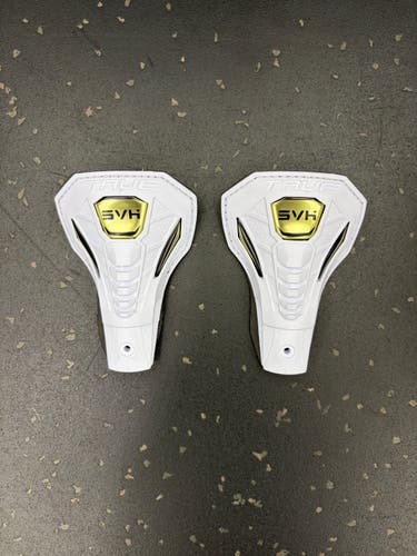 New True Senior X5 Flex Heel Tendon Replacement Pair - White/Gold [SKA-XTENDON-SVHX5]