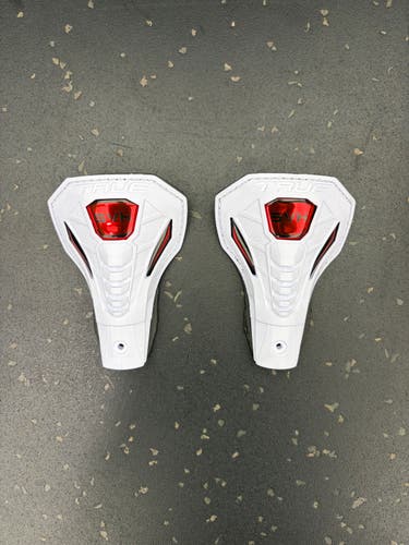New True Senior X5 Flex Heel Tendon Replacement Pair - White/Red [SKA-XTENDON-SVHX5]