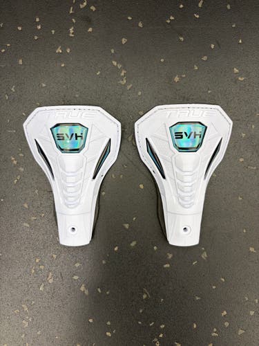 New True Senior X5 Flex Heel Tendon Replacement Pair - White/Blue [SKA-XTENDON-SVHX5]