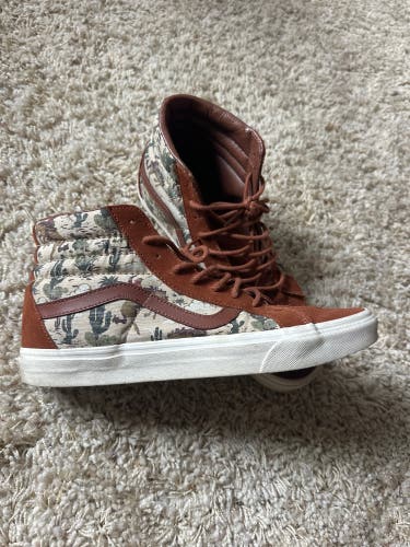 Brown Men's Size M 12.0 (W 13.0) Adult Vans Old Skool Shoes (Used)