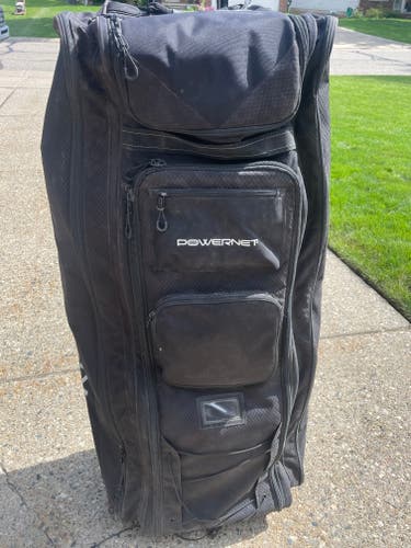 ALL GEAR TRANSPORTER BASEBALL ROLLING DUFFLE TRAVEL BAG
