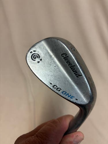 Men's Cleveland CG ONE Right Handed Wedge Uniflex 60 Degree Steel Shaft (Used)