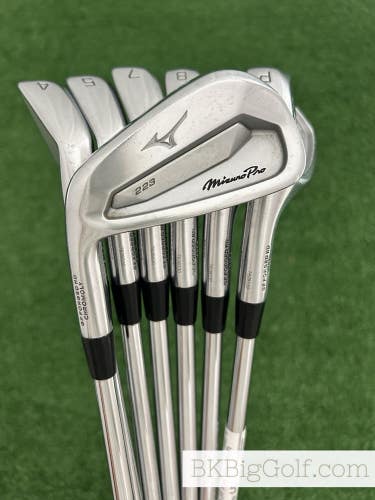 LH Mizuno Pro 223 Forged Iron Set 4-P / NS Pro Modus Tour 120 Stiff