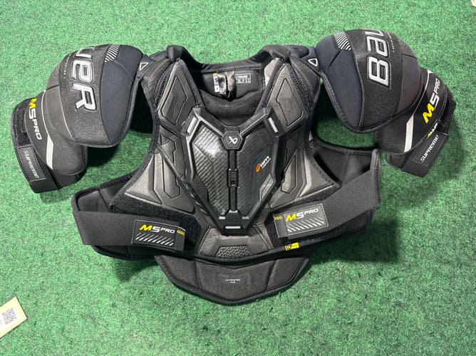 Bauer Supreme M5 Pro Shoulder Pads (Used) | Senior Large