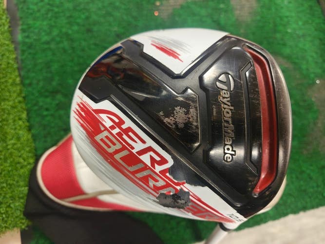 Taylormade Aeroburner 10.5 Driver Stiff Flex Graphite Matrix Speed Rulz 50 w HC
