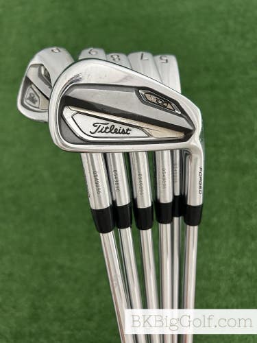 Titleist T100 Forged Iron Set 5-P / True Temper AMT White Extra Stiff +1/2