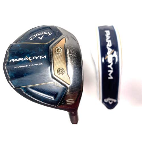 Callaway Paradym 5 Fairway 18* HZRDUS 5.5 Gen 4 Dual Torsional 60g Regular RH HC